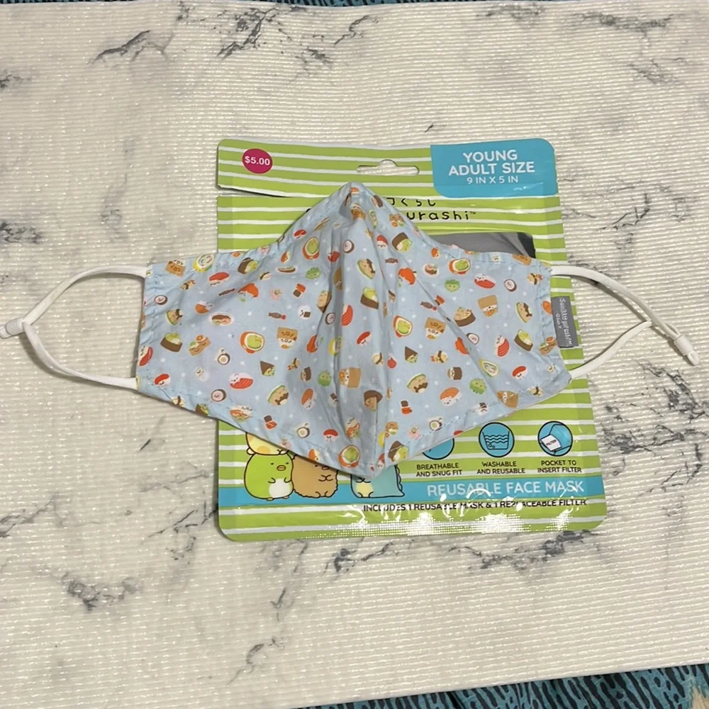 Sumikko Gurashi Young Adult Face Mask